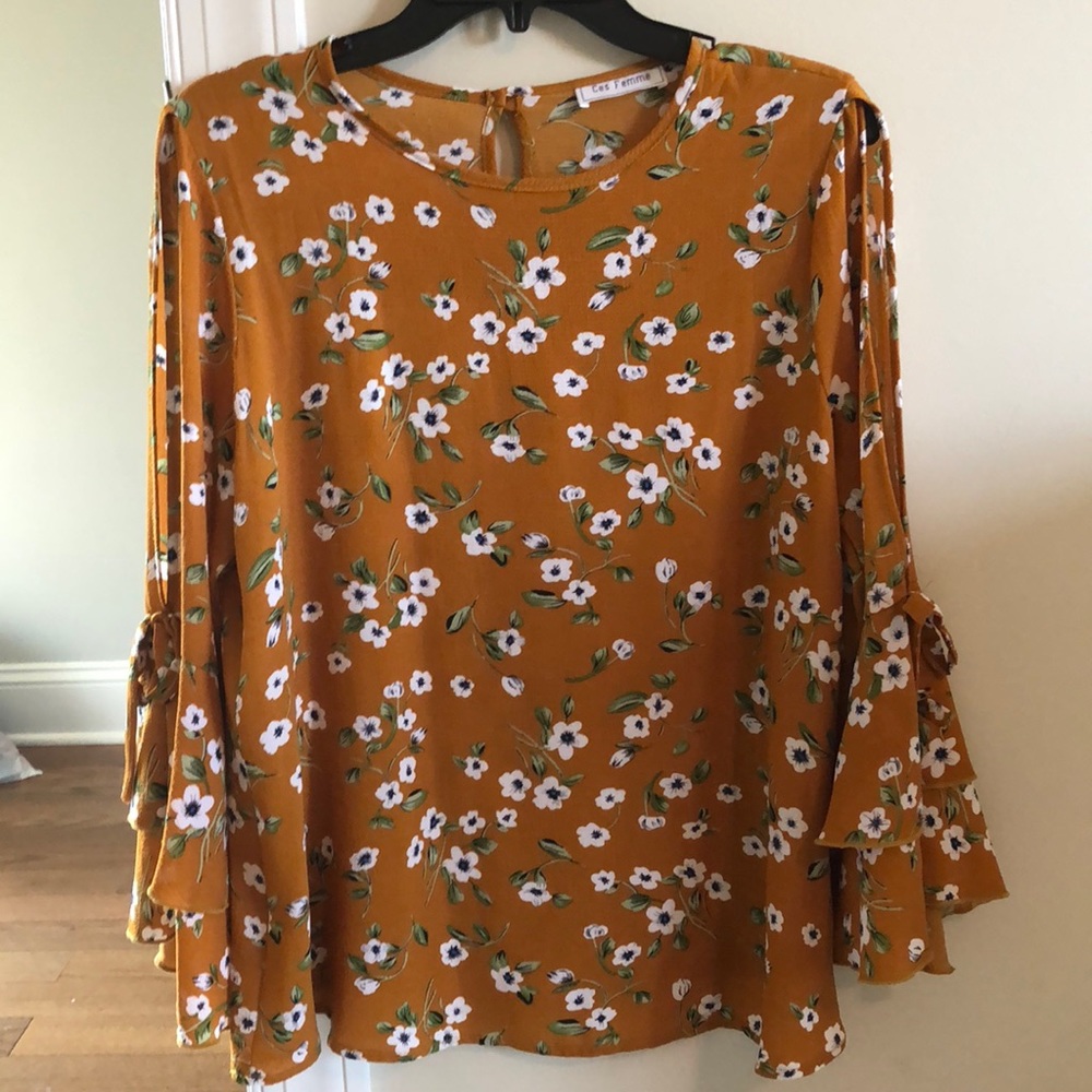 Cold-Shoulder Blouse